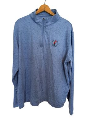PETER MILLAR 1/4 Zip Pullover Sweater Perth Shirt U.S. OPEN PINEHURST No.2 XL